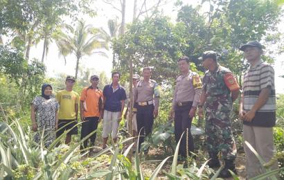 Bhabinkamtibmas Polsek Lebong Atas Hadiri Musyawarah Terkait Sengketa Tanah di Desa Sukau Datang
