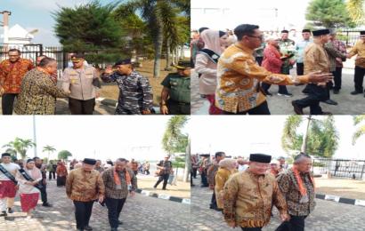 Polresta Bengkulu Pengamanan Kunjungan Wakil Menteri Lingkungan Hidup di Bandara Fatmawati Sukarno