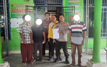 Problem Solving, Bhabinkamtibmas Polsek Pino Raya Mediasi Warga Terkait Perselisihan 
