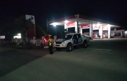 Antisipasi Gangguan Kamtibmas, Polres Kaur Gelar Patroli di Jalan Lintas