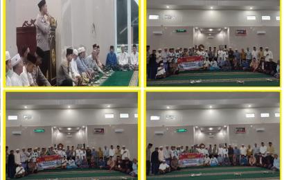 Subuh Keliling Polresta Bengkulu Dilaksanakan di Masjid Al Muhtadin Kampung Melayu