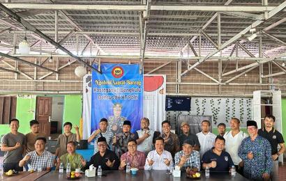 Pindah Tugas, Kasatgaswil Bengkulu Densus 88 Silaturahmi dan Diskusi Bersama Stake Holder dan Mitra