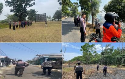 Satgas Penanggulangan Karhutla Kota Bengkulu Patroli dan Monitoring