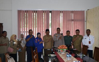Polres Kepahiang Gelar Rakor Pencegahan dan Penanggulangan Karhutla