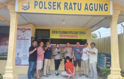 Polsek Ratu Agung Tangkap Terduga Pelaku Curat