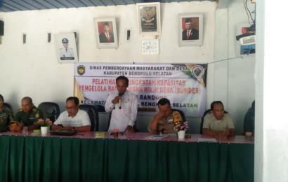 Bhabinkamtibmas Polsek Pino Hadiri Pelatihan Peningkatan Kapasitas Pengelola Bumdes 