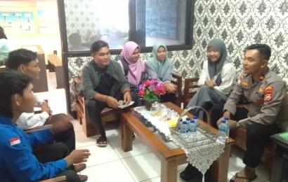 Jalin Kemitraan, Kasat Binmas Polres Bengkulu Selatan Terima Kunjungan Koordinasi PMII Cabang Bengkulu Selatan 