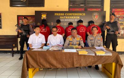 Setahun DPO Curanmor, Warga Kedurang Ilir Diringkus Polisi di Pantai Pasar Bawah