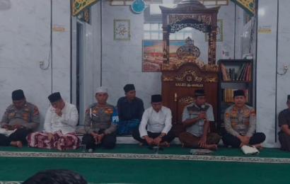 Wakapolda Hadiri Subuh Keliling Polresta Bengkulu di Masjid Al Ikhlas
