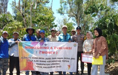 Bhabinkamtibmas Polsek Rimbo Pengadang Imbau DD dan ADD Dipergunakan Sesuai Aturan