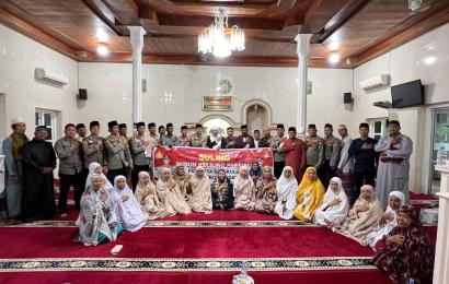 Subuh Keliling, Kapolresta Serap Aspirasi Jemaah Masjid Al Mujahidin di Sungai Serut