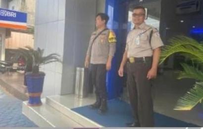 Patroli, Unit Samapta Polsek Kota Manna  Sambangi Objek Vital 