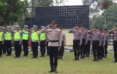 Polres Kepahiang Gelar Upacara Peringatan Hari Kesaktian Pancasila
