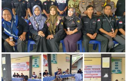 Jelang Pemilu 2024, Polsek Kaur Tengah Bimtek Pengamanan Pemilu Bersama Panwas Kecamatan 