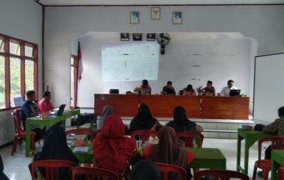 Polsek Giri Mulya Hadiri Musyawarah RKPDes  Wonoharjo   