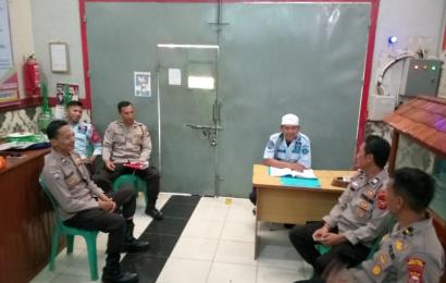 Sat Binmas Polres Bengkulu Utara Sambangi Lapas Kelas II B Arga Makmur