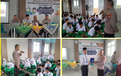 Satbinmas Polresta Bengkulu Laksanakan Bintibsos di SMPIT Al Azhar