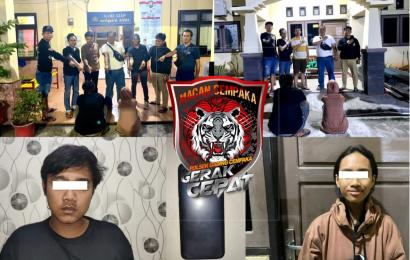 Polsek Gading Cempaka Amankan  Terduga Pelaku Curat