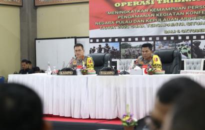 Kakorlantas Polri Bersama Kapolda Bali Laksanakan Tactical Floor Game (TFG) dalam KTT Archipelagic and Island State Forum