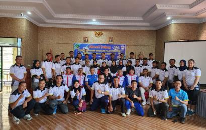 Pelatihan Wasit dan Pelatih Bola Voli Ditutup, Kasat Lantas Berharap Tingkatkan Kualitas dan Prestasi Atlet 