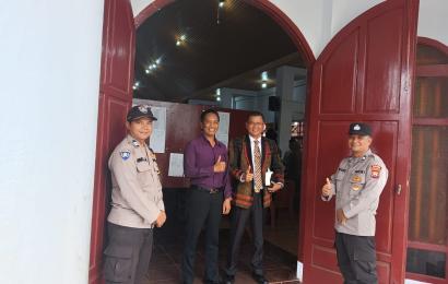 Wujudkan Situasi Aman Dan nyaman Bhabinkamtibmas Pam Gereja