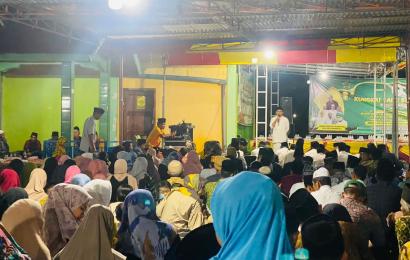 Ribuan Masyarakat Seluma Hadiri Acara Kunkai Baru Bersolawat 