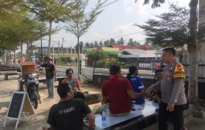 Bhabinkamtibmas Polsek Kota Manna Sambang DDS di Kelurahan Pasar Baru 
