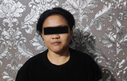 Bandar Samcodin, Perempuan Tomboy ini Diringkus Sat  Reskrim Polres Bengkulu Selatan 