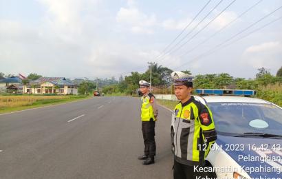 Cegah Pelaku Balap Liar Beraksi, Polres Kepahiang Tingkatkan Patroli