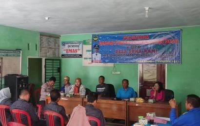 Bhabinkamtibmas Polsek Seginim Hadiri Kegiatan Pelatihan BPD Desa Suka Rami Kecamatan Air Nipis 