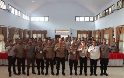 Polres Lebong Gelar Pelatihan Praops Mantap Brata Nala 2023