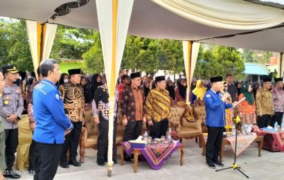 Kabagren Polres Lebong Hadiri Pengukuhan PD Muhammadiyah dan PD Aisyiyah Lebong