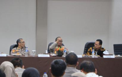 Tindak Lanjut Penyusunan Pagu Alokasi Anggaran, Biro Rena Polda Bengkulu Gelar Rakernis