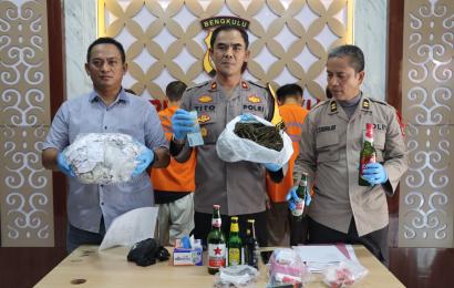 Ops Pekat Nala II, Polresta Bengkulu Capai Target 100 Persen
