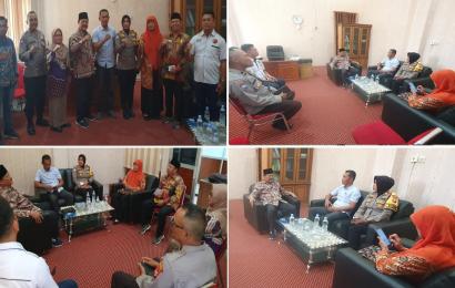 Jelang Peringatan Hari Santri, Polresta Bengkulu Koordinasi dengan PW NU