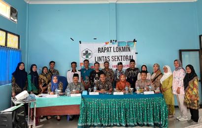 Hadiri Rapat Lintas Sektoral, Bhabinkamtibmas Polsek Lebong Tengah Sampaikan Imbauan Kamtibmas