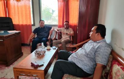 Polres Bengkulu Selatan Lakukan Pengamanan Supervisi Ketua KPU Provinsi Bengkulu ke KPU BS 