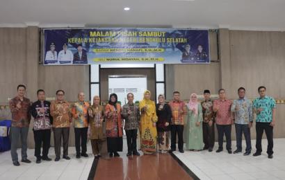 Dijabat Perempuan, Kajati Lantik Kajari Bengkulu Selatan 