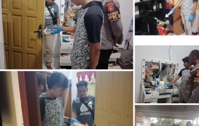 Rumah Warga Hibrida Dibobol, Polisi Olah TKP