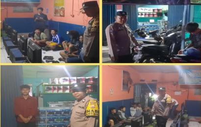 Polsek Teluk Segara Gelar Patroli Mobiling, Imbau Warga Waspada 3C