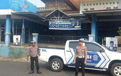 Bentuk Pelayanan Prima Polri, Sat Lantas Polres BS Patroli Pengaturan Lalin 