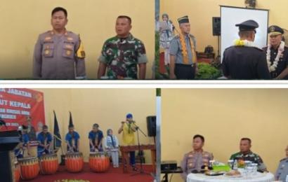 Kapolsek Muara Bangkahulu Hadiri Sertijab dan Pisah Sambut Kepala LPKA Kelas II Bengkulu