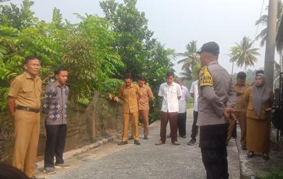 Jadi Pembina Upacara di Desa Babatan Ilir, Bhabinkamtibmas Aipda Syaifullah Sampaikan Pesan Kamtibmas 