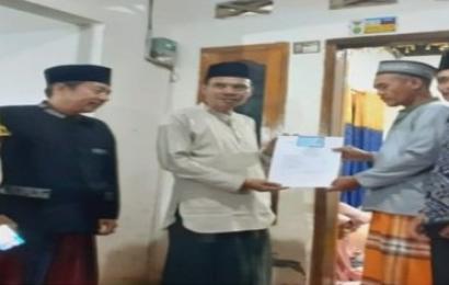 Bentuk Kepedulian Polri, Bhabinkamtibmas Sambang Duka di Rumah Warga Binaannya 