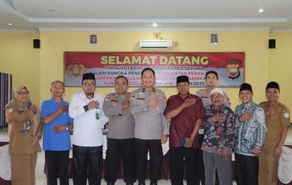 Tingkatkan Penguatan Peran Polri Menanggulangi Intoleransi dan Radikalisme, Polres Seluma Terima Tim Supervisi dan Penelitian Puslitbang Polri