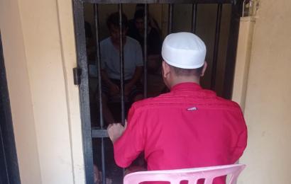 Upaya Untuk Merubah Perilaku Para Tahanan Menjadi Lebih Baik, Polresta Bengkulu Gelar Binrohtal 