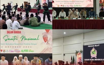 Kapolresta Bengkulu Hadiri Dzikir Akbar Peringatan Hari Santri Nasional di Asrama Haji 