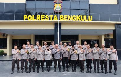Polresta Bengkulu Terima Kunjungan Tim Supervisi Dit Binmas Polda Bengkulu  