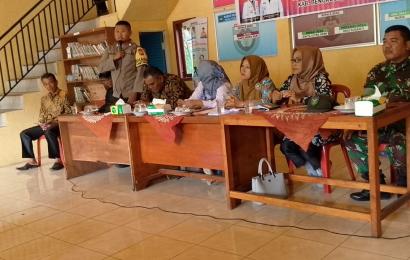 Bhabinkamtibmas Polsek Manna Menghadiri Musyawarah Rencana Pembangunan Desa Dalam Rangka Penyusunan RKPDes Desa Terulung