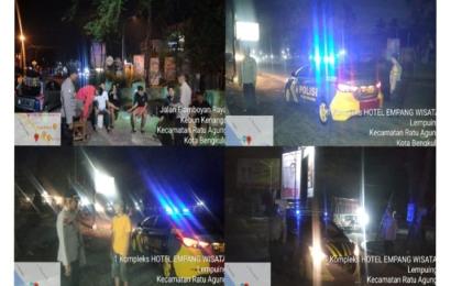 Personel Polsek Ratu Agung Patroli Keliling, Imbau Warga Waspada 3C